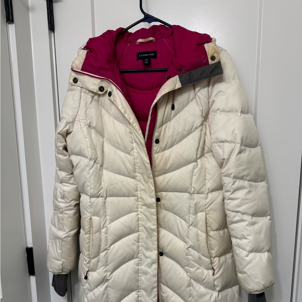 Lands End Puffer Jacket